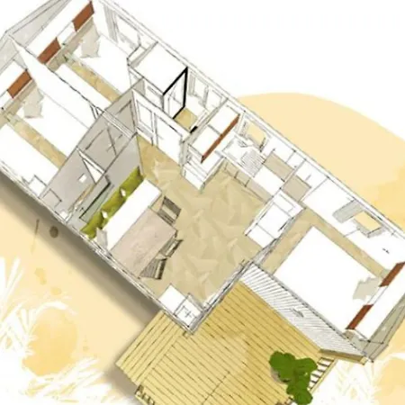 Camping Mobil Confortable Avec Terrasse A - Api-1-52-1268