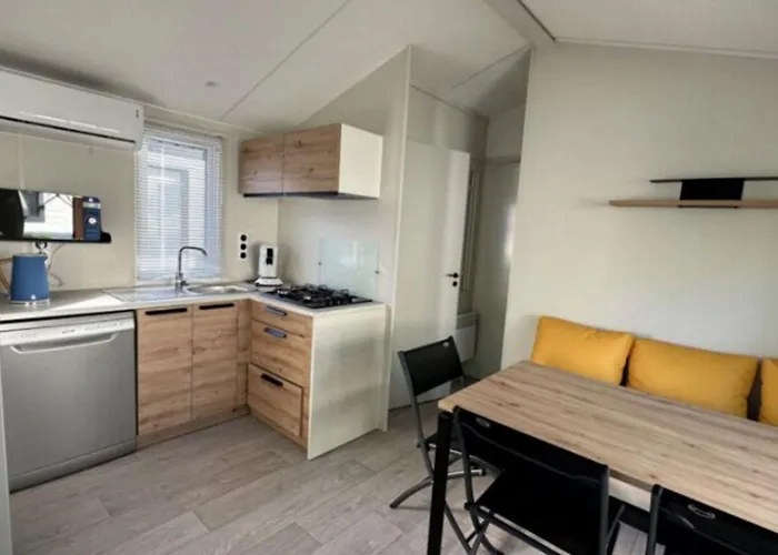 Mobil Confortable Avec Terrasse A - Api-1-52-1268 Campingplatz Challes-les-Eaux
